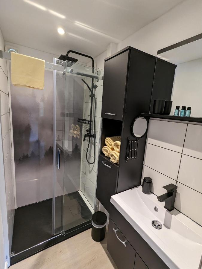Ferienhaus Tinyhouse21 Wasserkuppe ゲルスフェルト エクステリア 写真